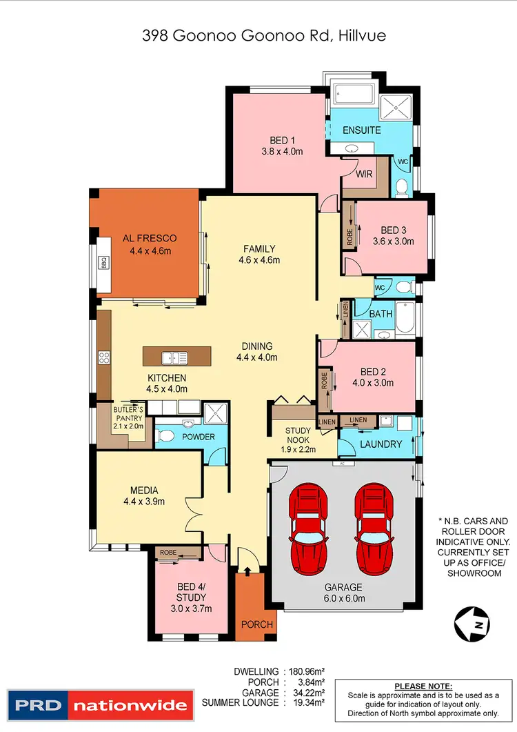 Floorplan of Homely house listing, 398 Goonoo Goonoo Road, Tamworth NSW 2340