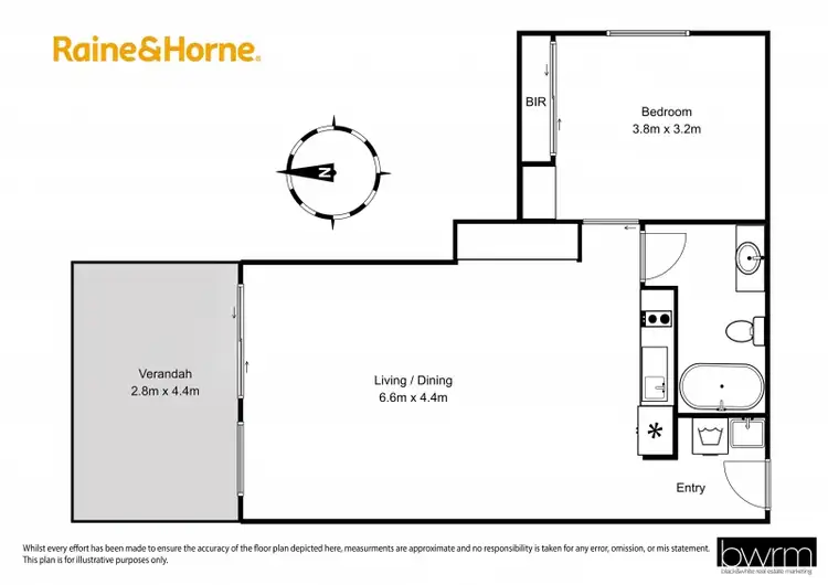 Floorplan of Homely unit listing, 103/202-208 Beach Road, Batehaven NSW 2536