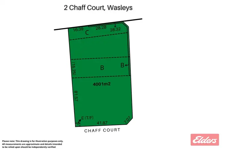 Floorplan of Homely land listing, 2 (Lot 1) Chaff Court, Wasleys SA 5400