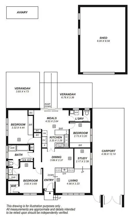Floorplan of Homely house listing, 45 Salisbury Avenue, Morphett Vale SA 5162