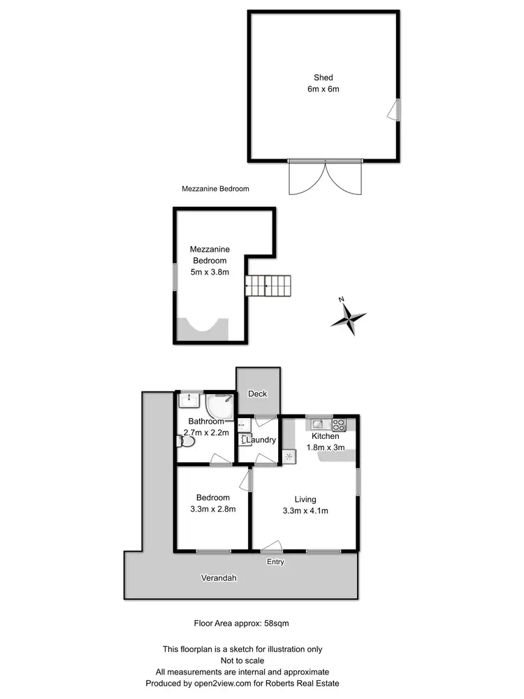 Floorplan of Homely house listing, 224 Lewisham Scenic Drive, Lewisham TAS 7173