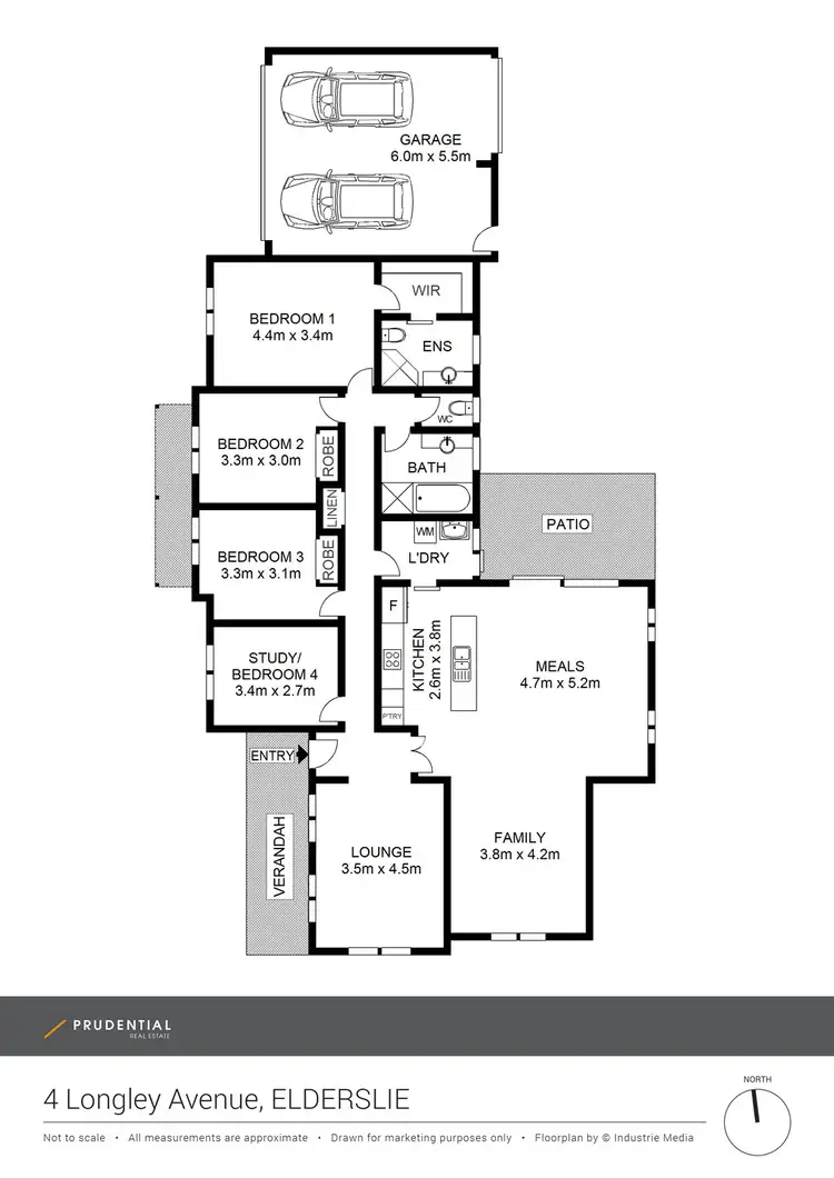 Floorplan of Homely house listing, 4 Longley Avenue, Elderslie NSW 2570