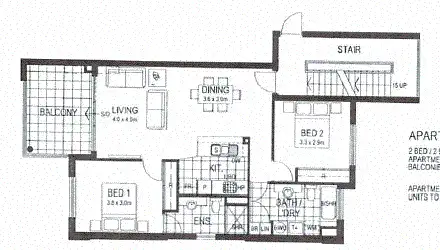 Floorplan of Homely apartment listing, 29/54 Central Avenue, Maylands WA 6051