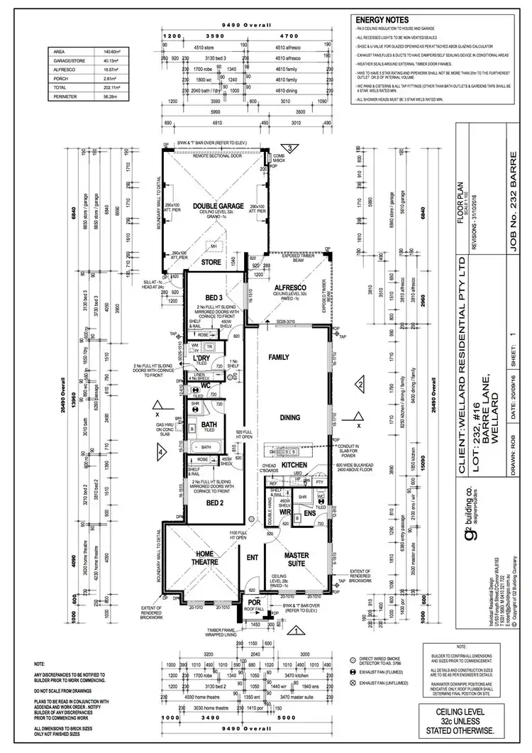 Floorplan of Homely house listing, 16 Barre Lane, Wellard WA 6170
