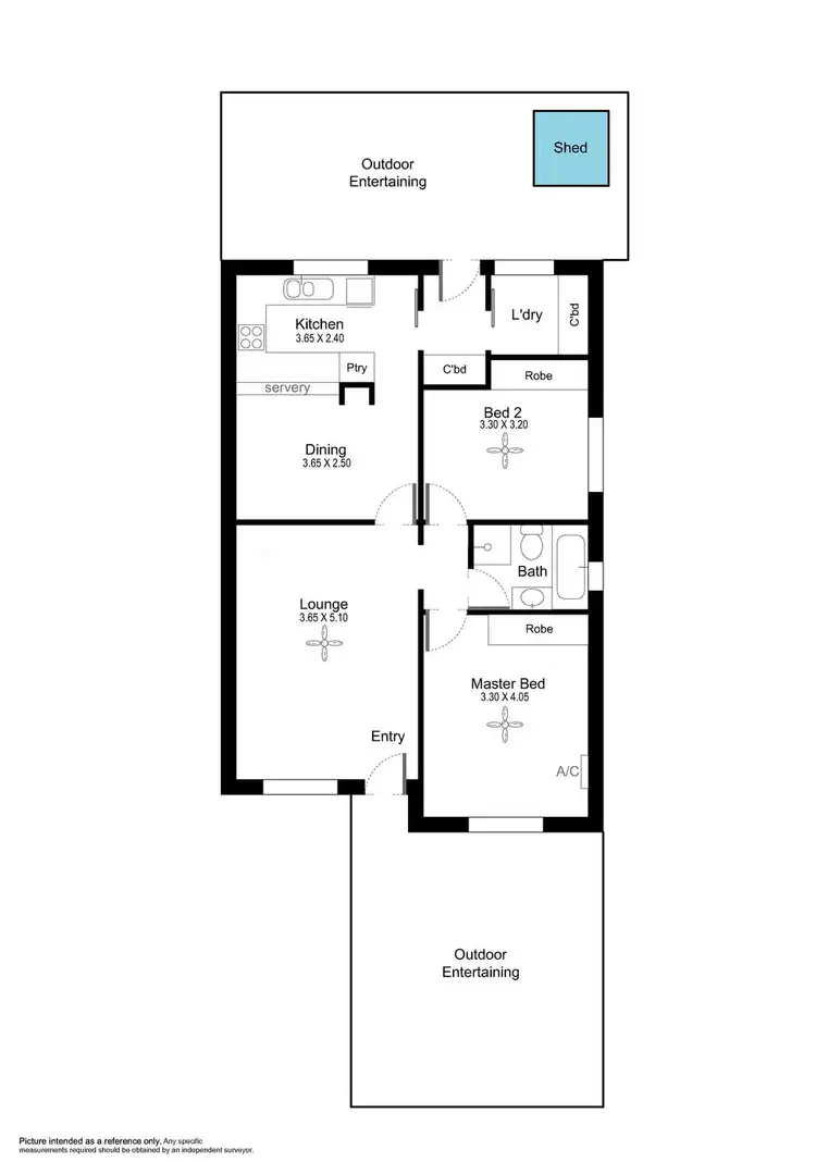 Floorplan of Homely unit listing, 7/20 Daws Road, Ascot Park SA 5043
