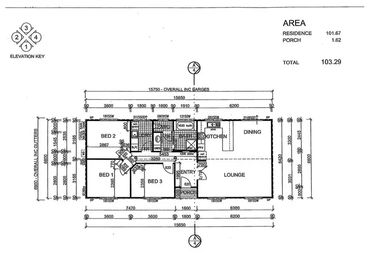 Floorplan of Homely house listing, 30 South Terrace, Bordertown SA 5268