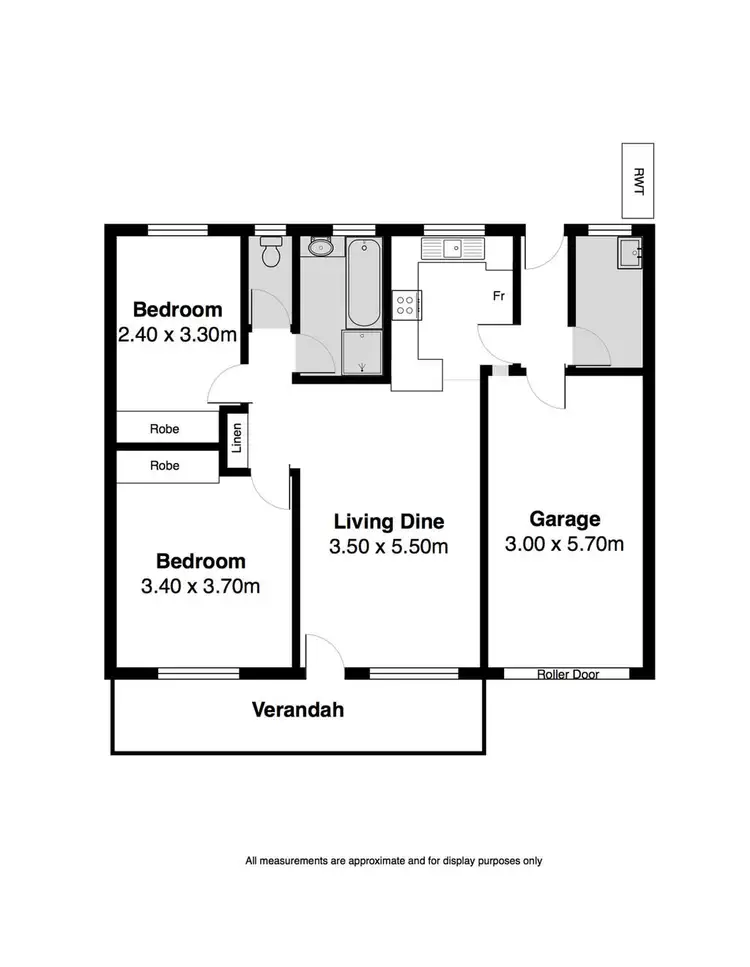 Floorplan of Homely house listing, 2/5 Graham Street, Victor Harbor SA 5211