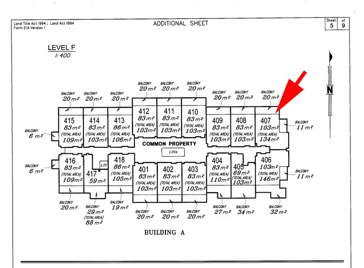 Floorplan of Homely unit listing, 410-411/38 Mahogany Drive - Sebel, Pelican Waters QLD 4551