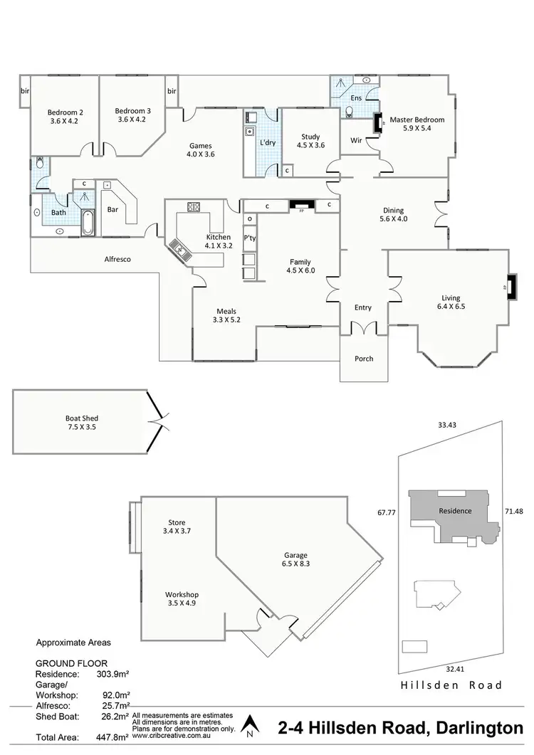 Floorplan of Homely house listing, 2 Hillsden Road, Darlington WA 6070