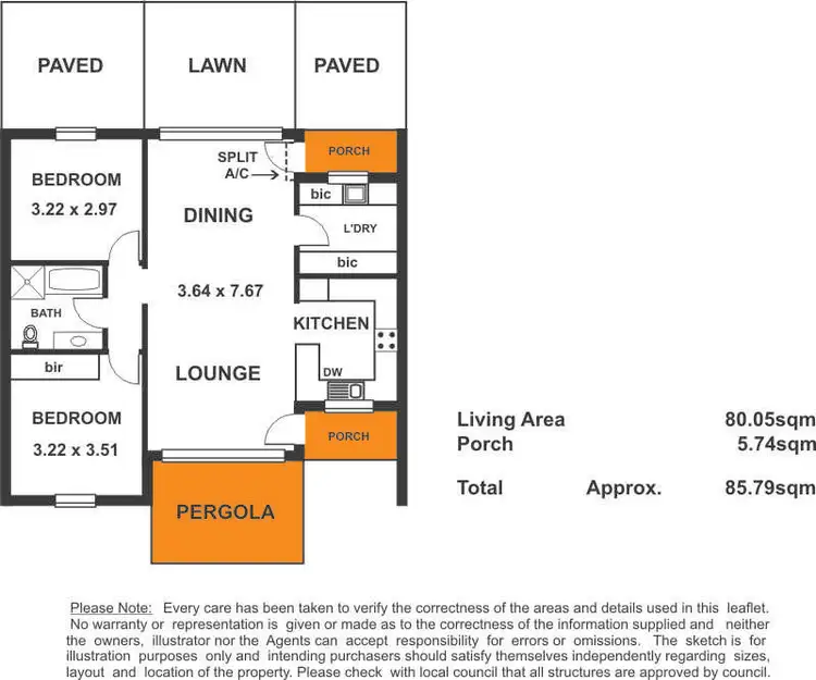 Floorplan of Homely unit listing, 15/216 Payneham Road, Evandale SA 5069