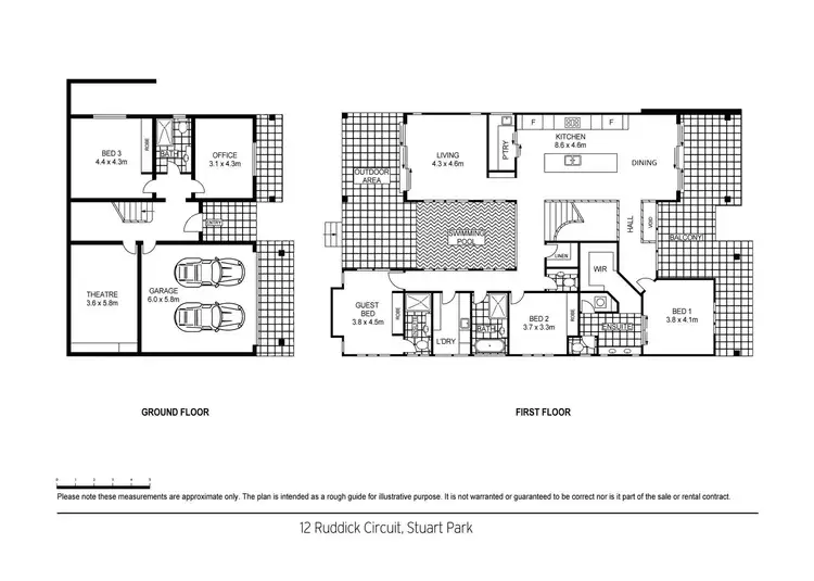 Floorplan of Homely house listing, 12 Ruddick Circuit, Stuart Park NT 820