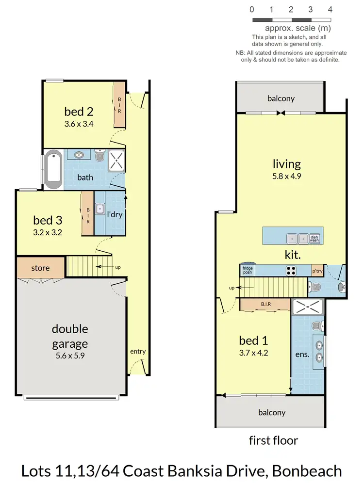 Floorplan of Homely townhouse listing, 5/64 Coast Banksia Drive, Bonbeach VIC 3196