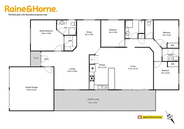 Floorplan of Homely house listing, 3 Callistemon Court, Ulladulla NSW 2539