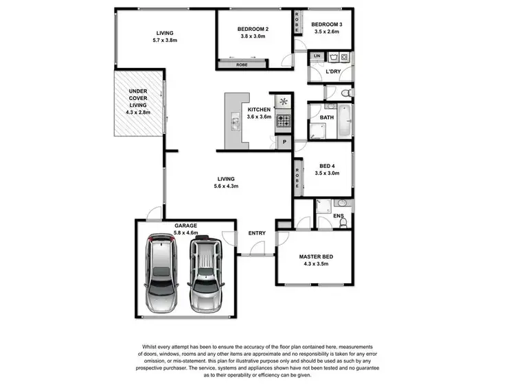 Floorplan of Homely house listing, 148 Harrington Road, Warrnambool VIC 3280