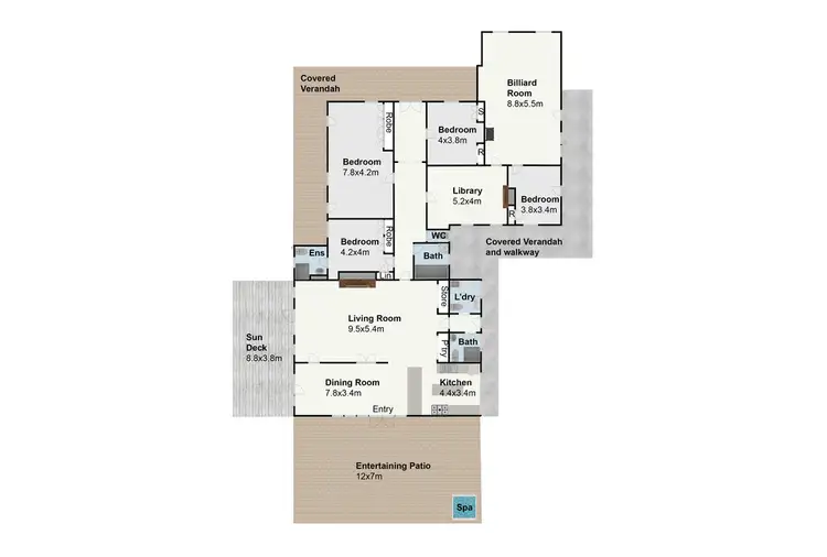 Floorplan of Homely rural property listing, 22 Market Street, Rydal NSW 2790