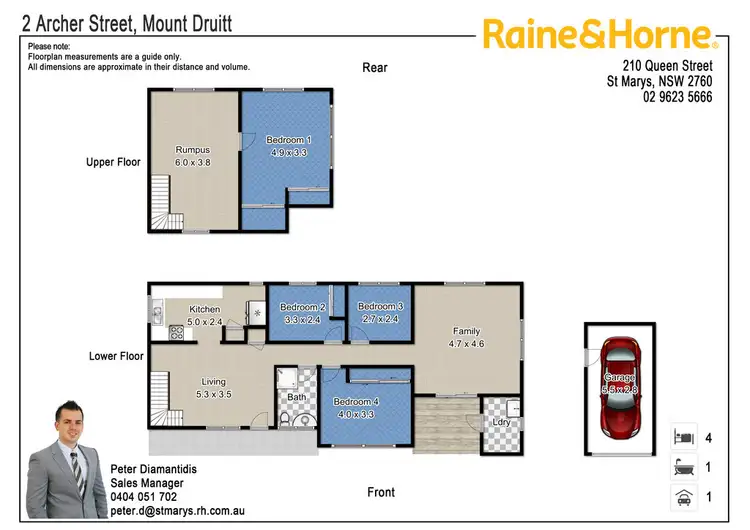 Floorplan of Homely house listing, 2 Archer Street, Mount Druitt NSW 2770