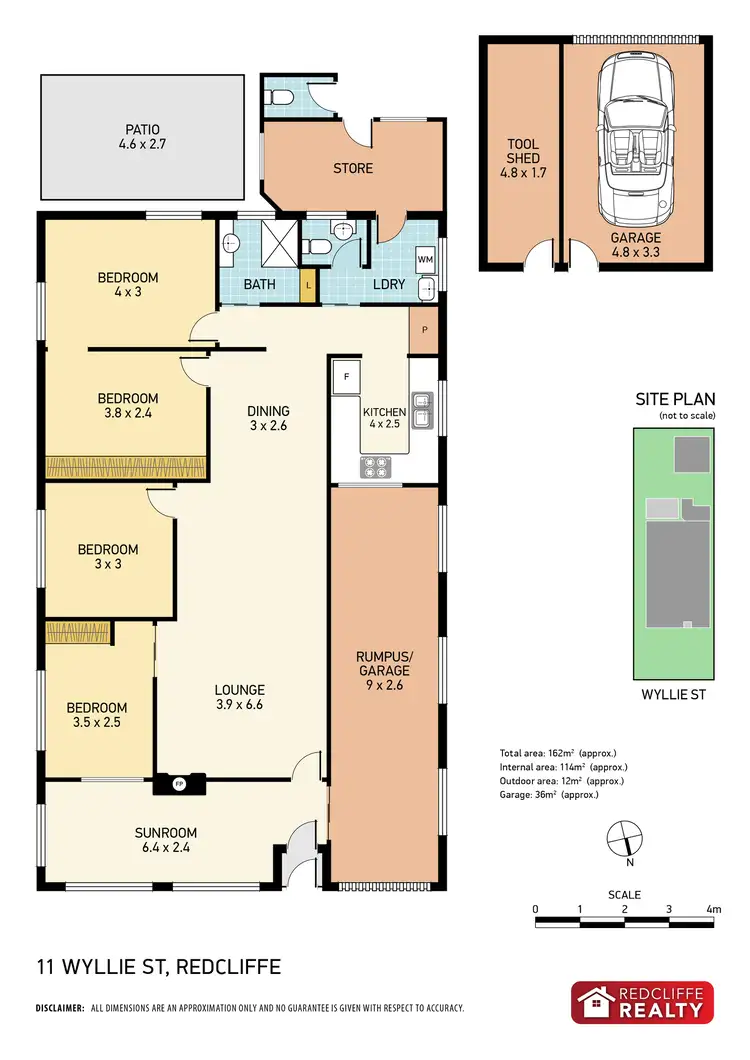 Floorplan of Homely house listing, 11 Wyllie Street, Redcliffe QLD 4020