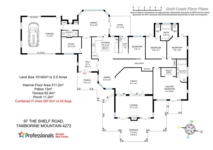 Floorplan of Homely house listing, 97-101 The Shelf Road, Tamborine Mountain QLD 4272