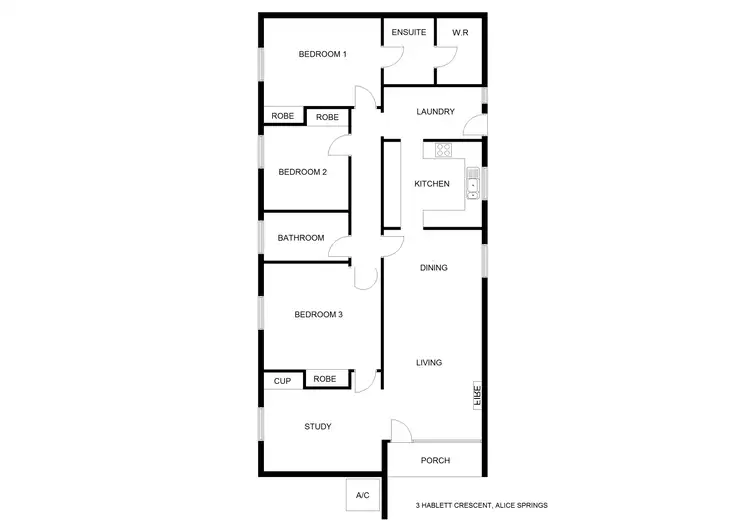 Floorplan of Homely house listing, 30 Milner Road, Gillen NT 870