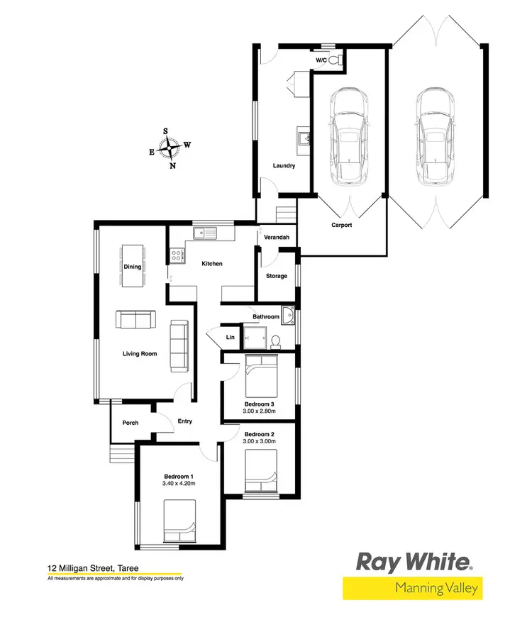Floorplan of Homely house listing, 12 Milligan Street, Taree NSW 2430