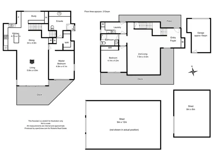 Floorplan of Homely house listing, 237 Carlton Beach Road, Carlton TAS 7173