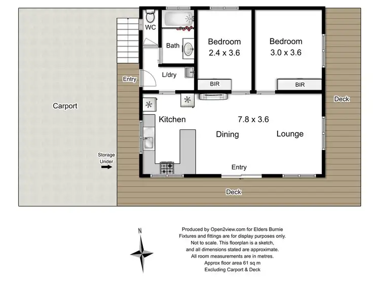 Floorplan of Homely house listing, 11 Charles Street, Strahan TAS 7468