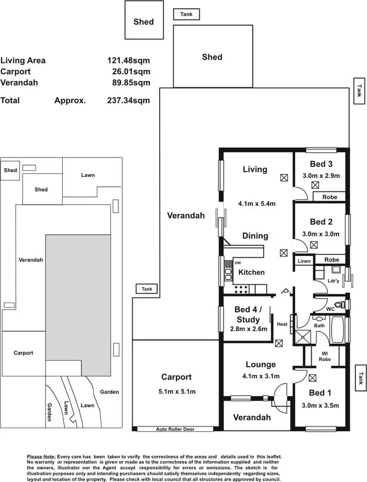 Floorplan of Homely house listing, 9 Comley Court, Salisbury Plain SA 5109