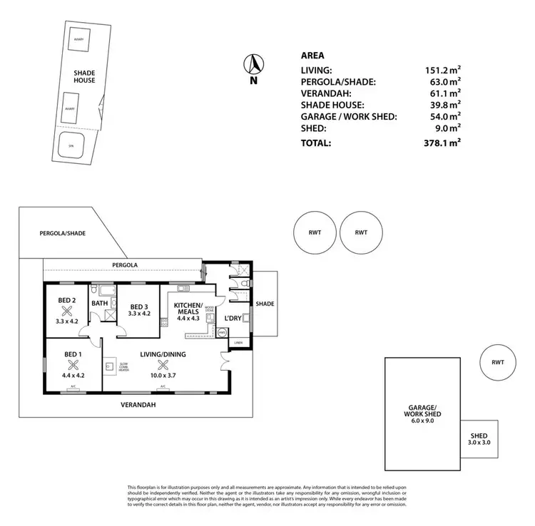 Floorplan of Homely rural property listing, 99 Pearce Road, Clayton Bay SA 5256