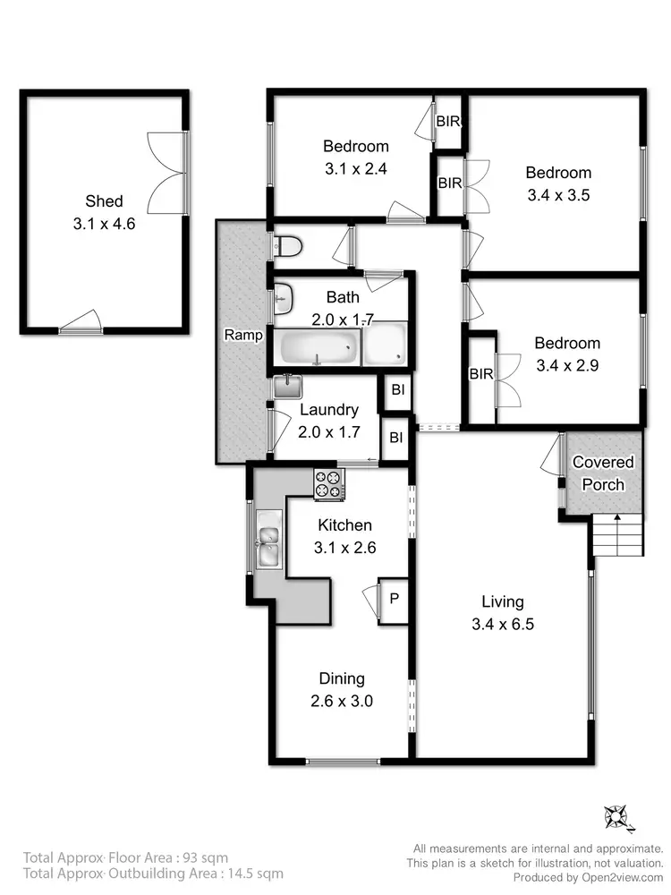 Floorplan of Homely house listing, 4 Gormley Drive, Kingston TAS 7050