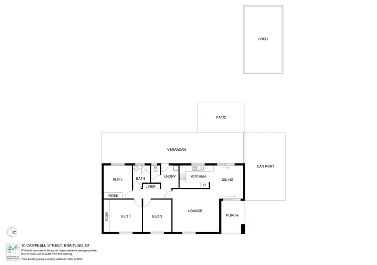 Floorplan of Homely house listing, 10 Campbell Street, Braitling NT 870