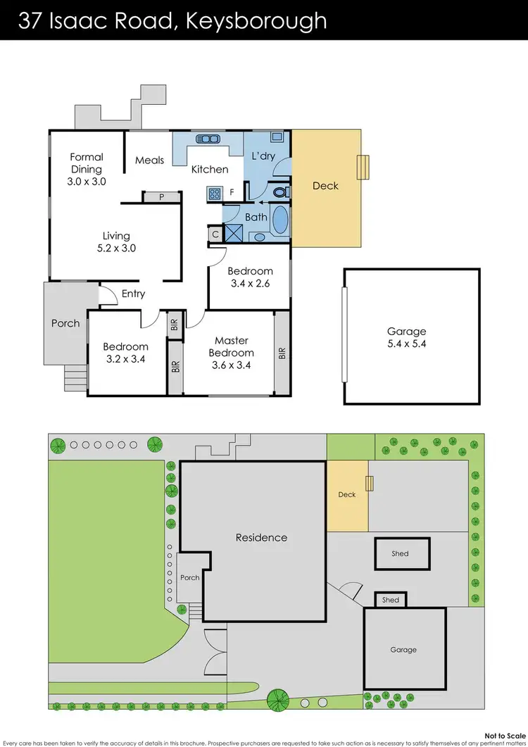 Floorplan of Homely house listing, 37 Isaac Road, Keysborough VIC 3173