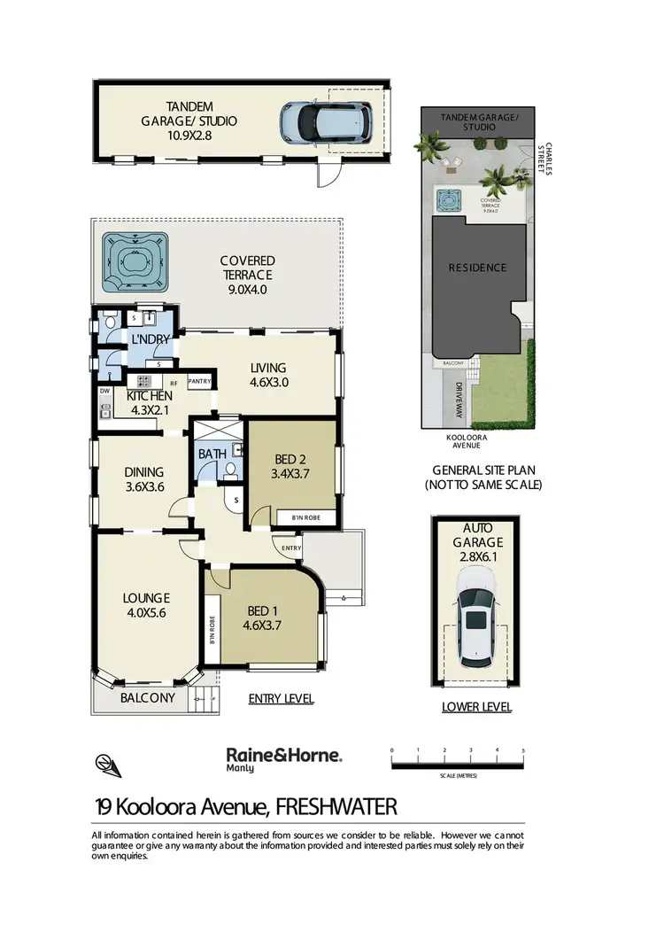 Floorplan of Homely house listing, 19 Kooloora Avenue, Freshwater NSW 2096