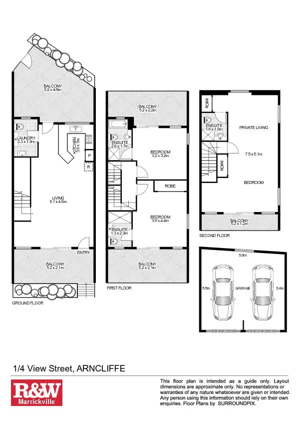 Floorplan of Homely house listing, 1/4 View Street, Arncliffe NSW 2205