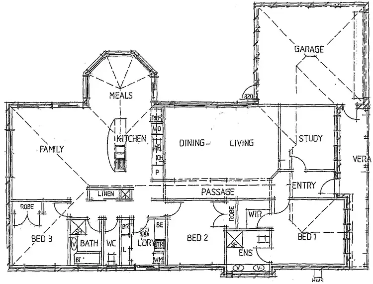 Floorplan of Homely house listing, 36 Border Boulevard, Sunbury VIC 3429
