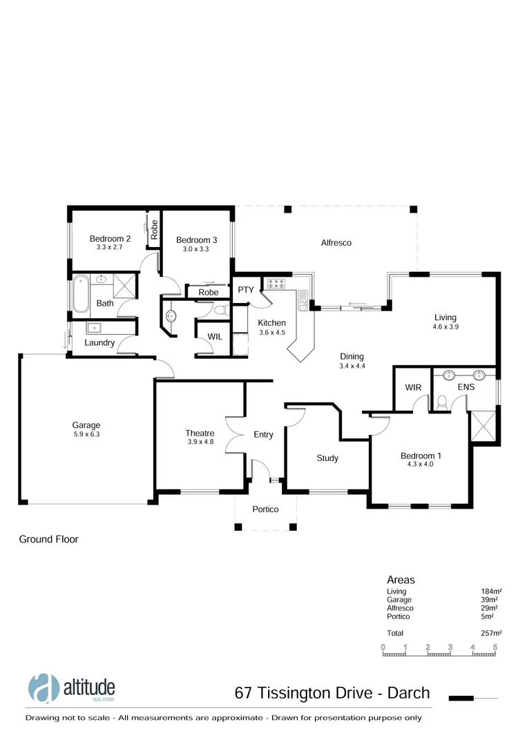 Floorplan of Homely house listing, 67 Tissington Drive, Darch WA 6065