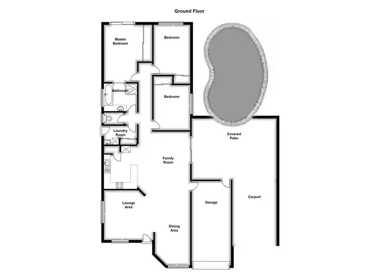 Floorplan of Homely house listing, 71 Cambridge Crescent, Fitzgibbon QLD 4018