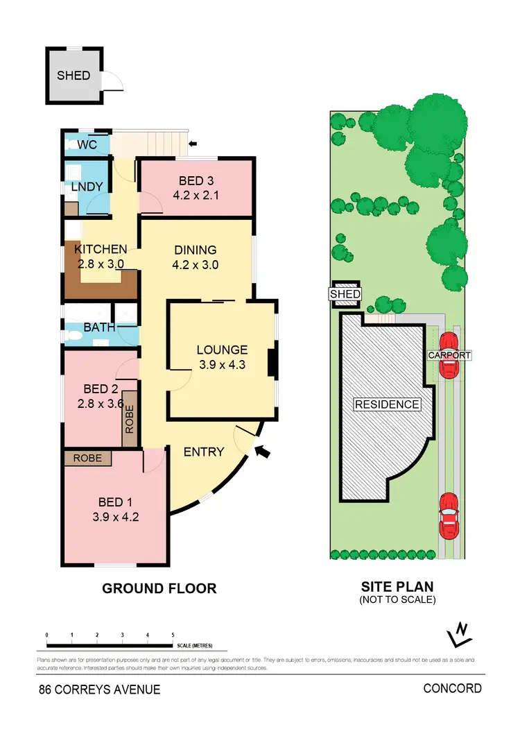 Floorplan of Homely house listing, 86 Correys Avenue, Concord NSW 2137