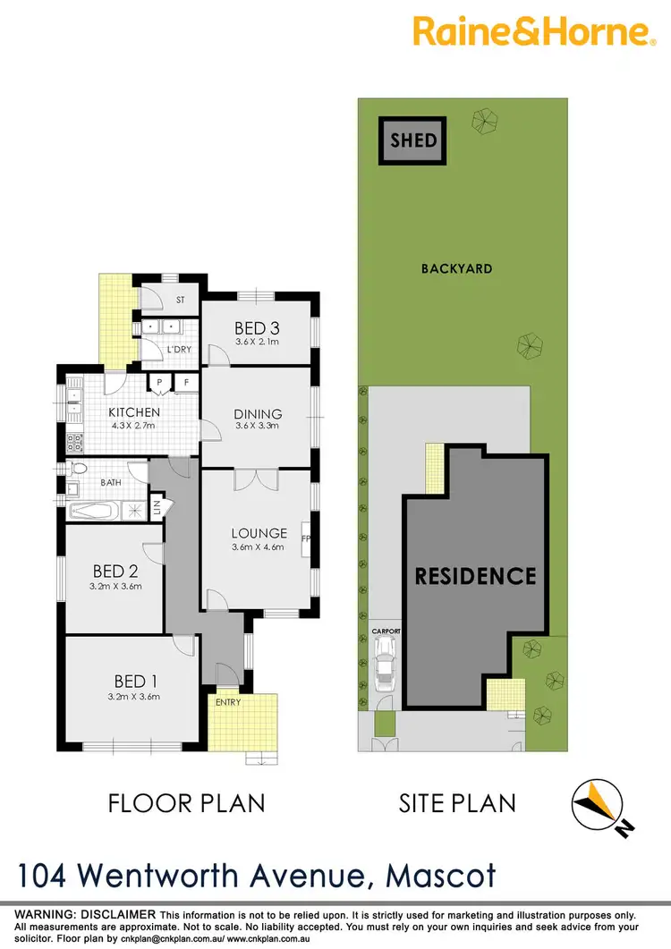 Floorplan of Homely house listing, 104 Wentworth Avenue, Pagewood NSW 2035