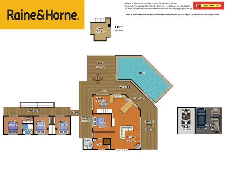 Floorplan of Homely house listing, 108 Spring Creek Road, Mowbray QLD 4877