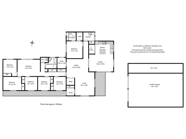 Floorplan of Homely house listing, 22 Okines Road, Dodges Ferry TAS 7173