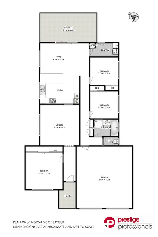 Floorplan of Homely house listing, 13 Como Court, Wattle Grove NSW 2173
