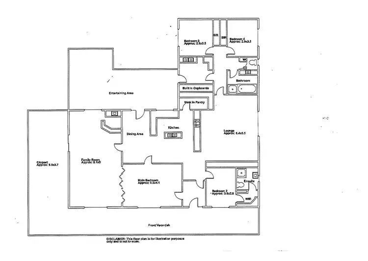 Floorplan of Homely house listing, 892 Hunt Road, Barmera SA 5345