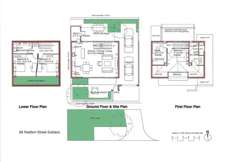 Floorplan of Homely house listing, 88 Redfern Street, Subiaco WA 6008