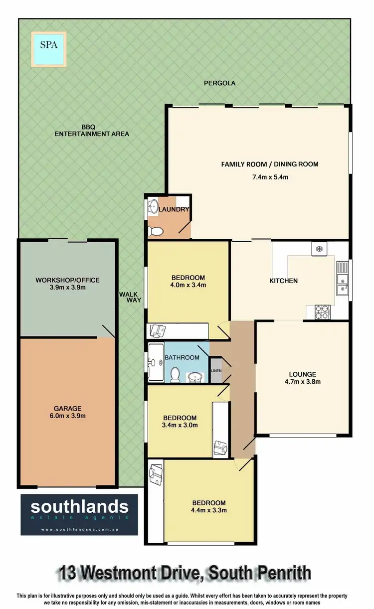 Floorplan of Homely house listing, 13 Westmont Drive, South Penrith NSW 2750
