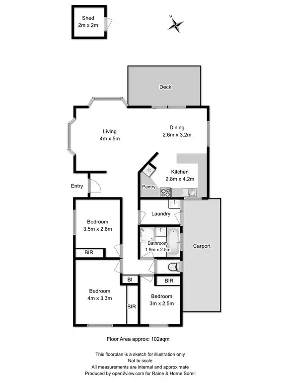 Floorplan of Homely house listing, 28 Peppe Drive, Sorell TAS 7172