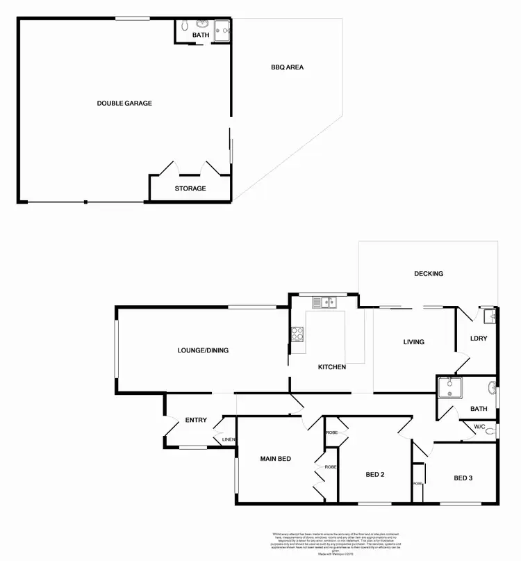 Floorplan of Homely house listing, 54 Dalwood Rd, Branxton NSW 2335