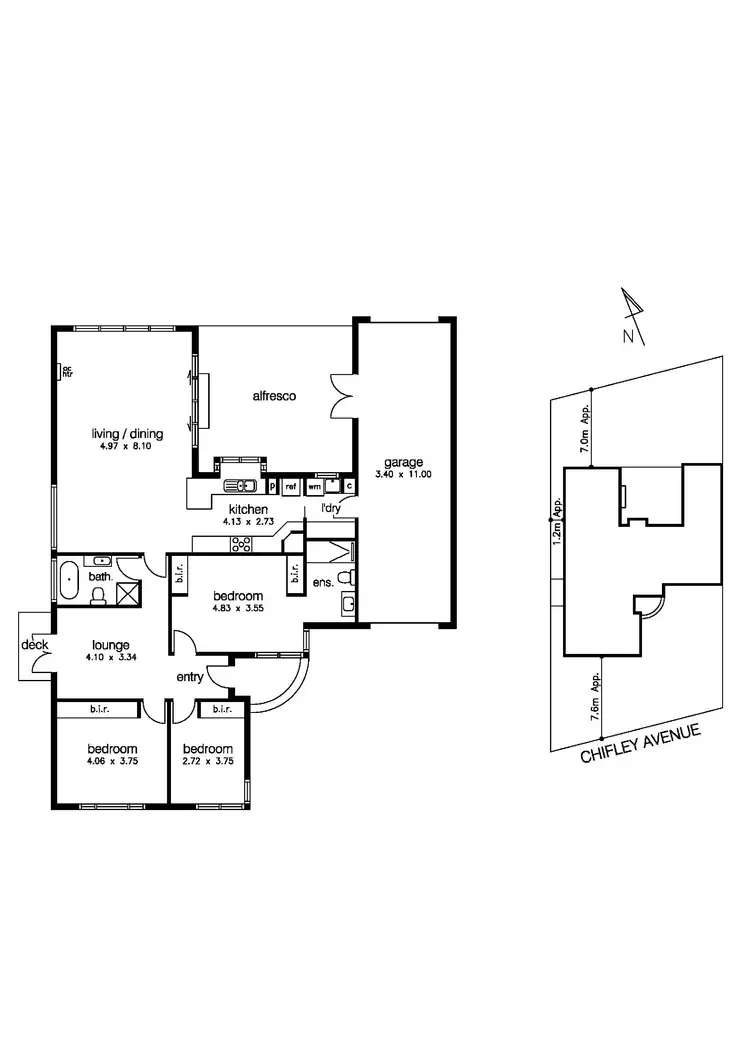Floorplan of Homely house listing, 26 Chifley Avenue, Altona VIC 3018