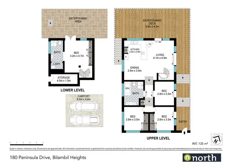 Floorplan of Homely house listing, 180 Peninsula Drive, Bilambil Heights NSW 2486