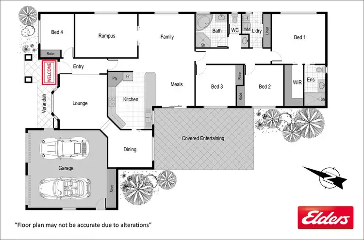 Floorplan of Homely house listing, 30 Freda Bennett Circuit, Nicholls ACT 2913