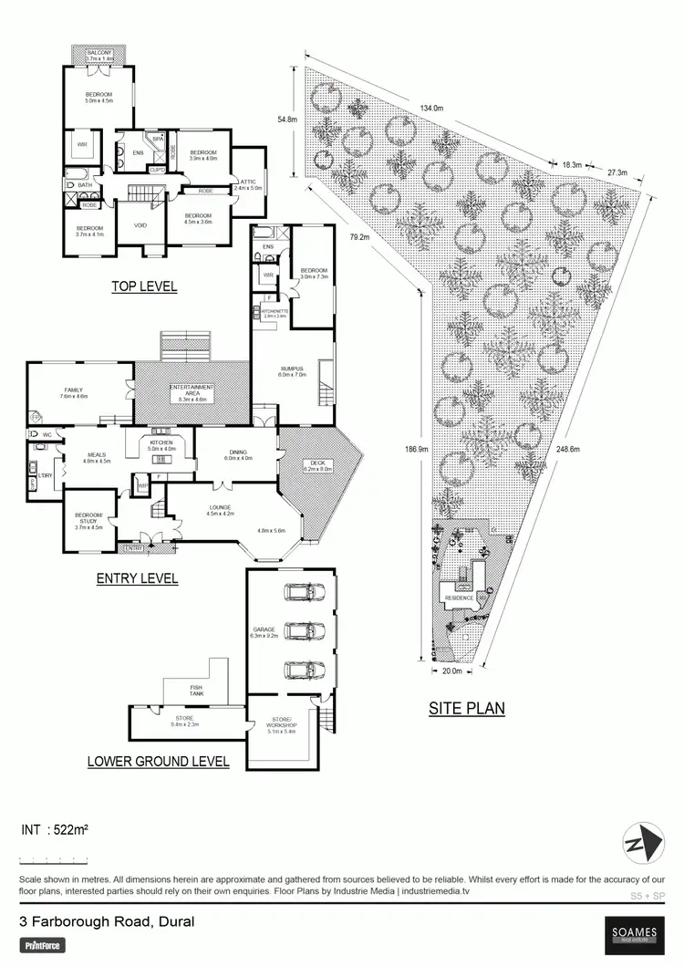 Floorplan of Homely house listing, 3 Farnborough Road, Dural NSW 2158